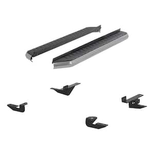 AeroTread 5 x 67-Inch Polished Stainless SUV Running Boards, Select Toyota RAV4