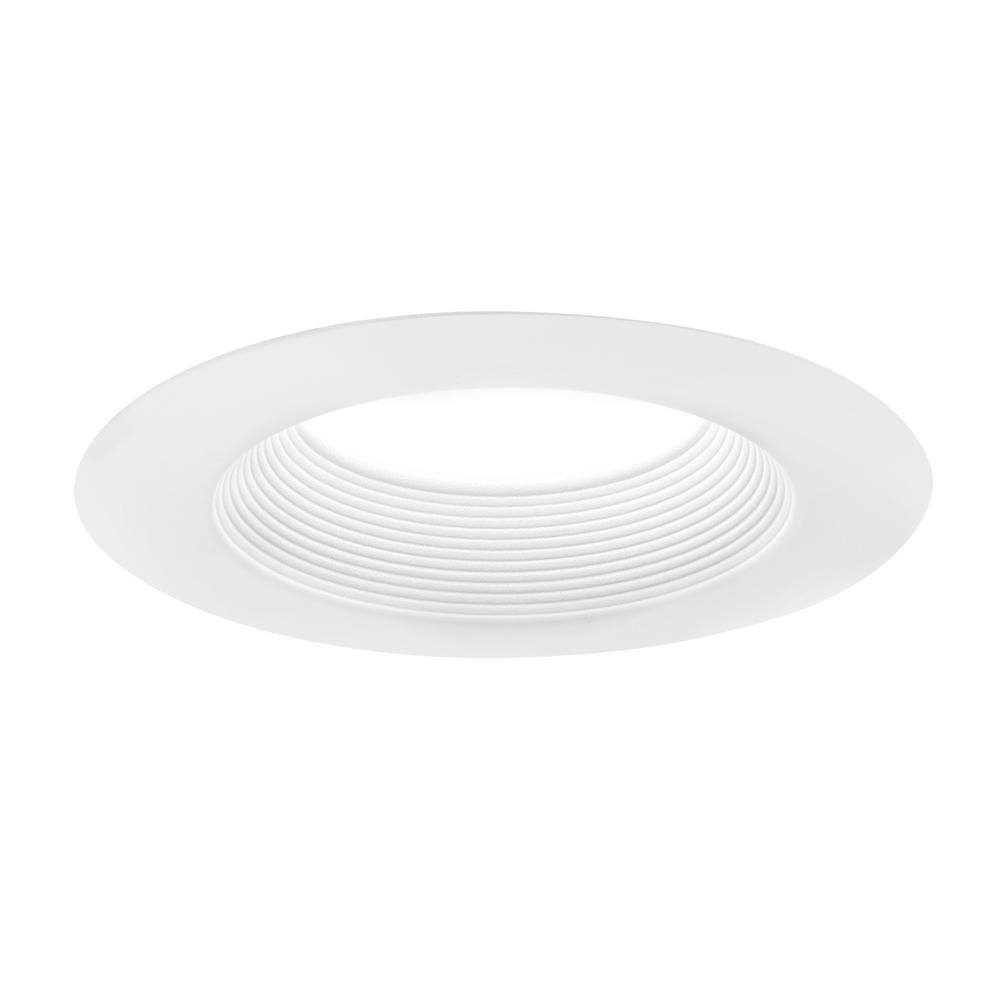 Classic 8'' White Glass LED Ceiling Downlight, Energy Star Rated