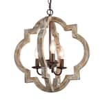 Set Of TWO Forte Lighting 3 Light Foyer Pendants in Antique Bronze cheapest - 7000-03-32