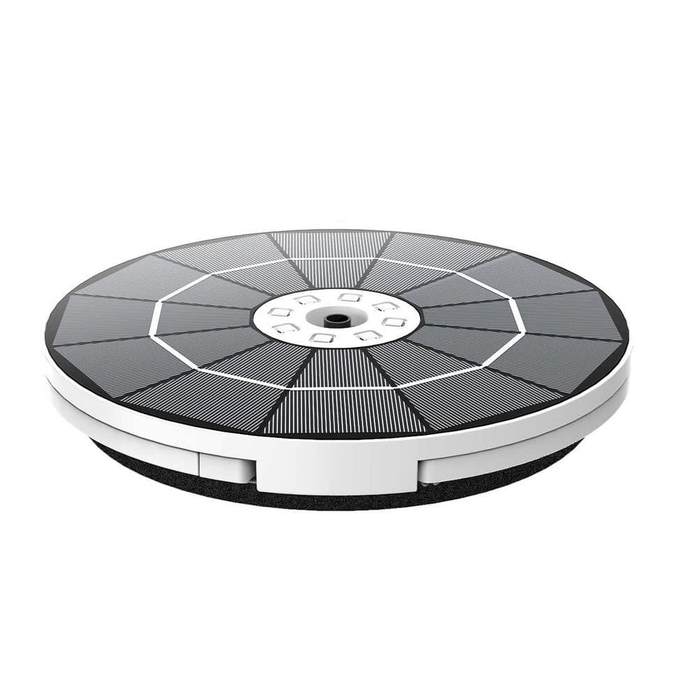 3.5W Solar Fountain Pump with Remote Control, LED Colorful Lights, Solar Bird Bath Pump with Bracket and 8 Nozzles price history on PriceWatchPro