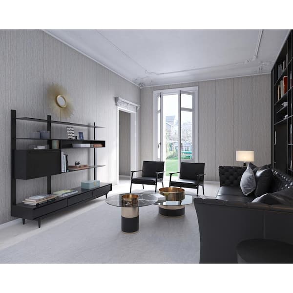 NewTechWood Walls 3/8 in. x 24 in. x 10 ft. Flat Koala Pewter