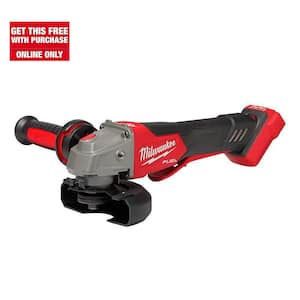 M18 FUEL 18V Lithium-Ion Brushless Cordless 4-1/2 in./5 in. Grinder with Variable Speed & Paddle Switch (Tool-Only)