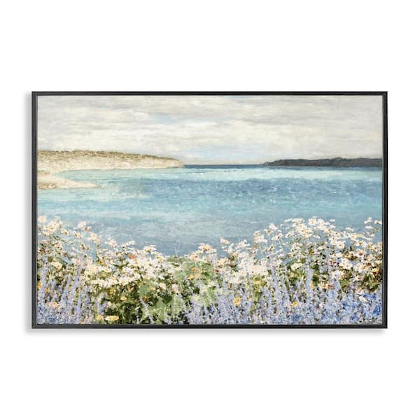 Stupell Industries Daisy Field over Sea by Amber Sterling Black