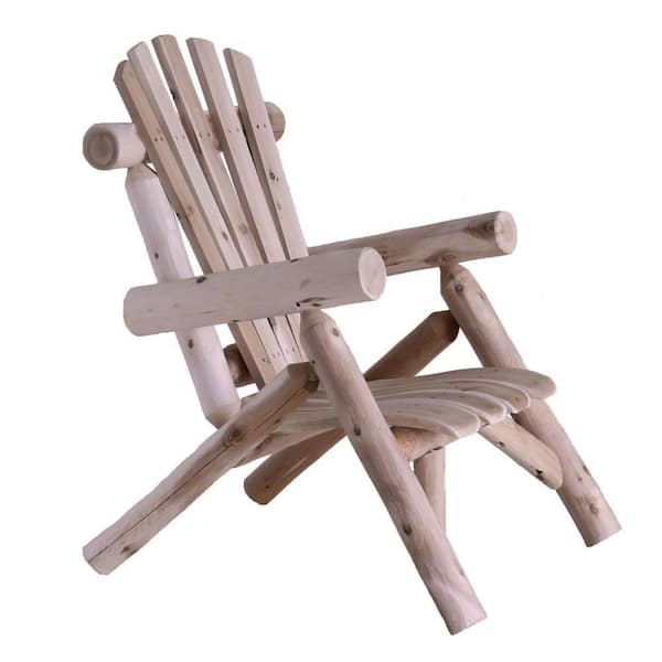 Lakeland Mills Cedar Log Patio Lounge Chair