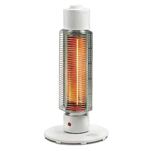 420-Watt HeatMate Medium Sized Efficient Electric Graphite Tower Space Heater