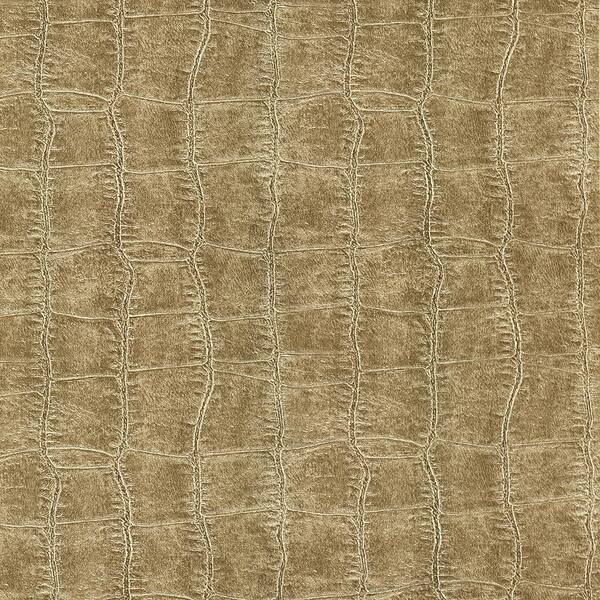 Brewster Allaire Beige Cable Stripe Taupe Wallpaper Sample