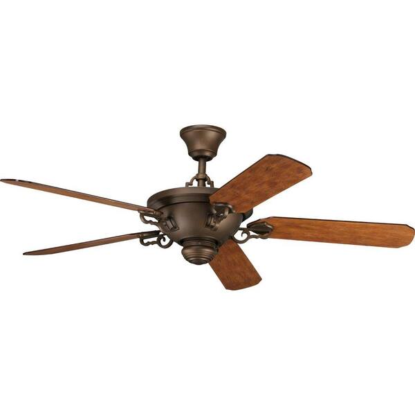 Progress Lighting Meeting Street 58 in. Roasted Java Ceiling Fan