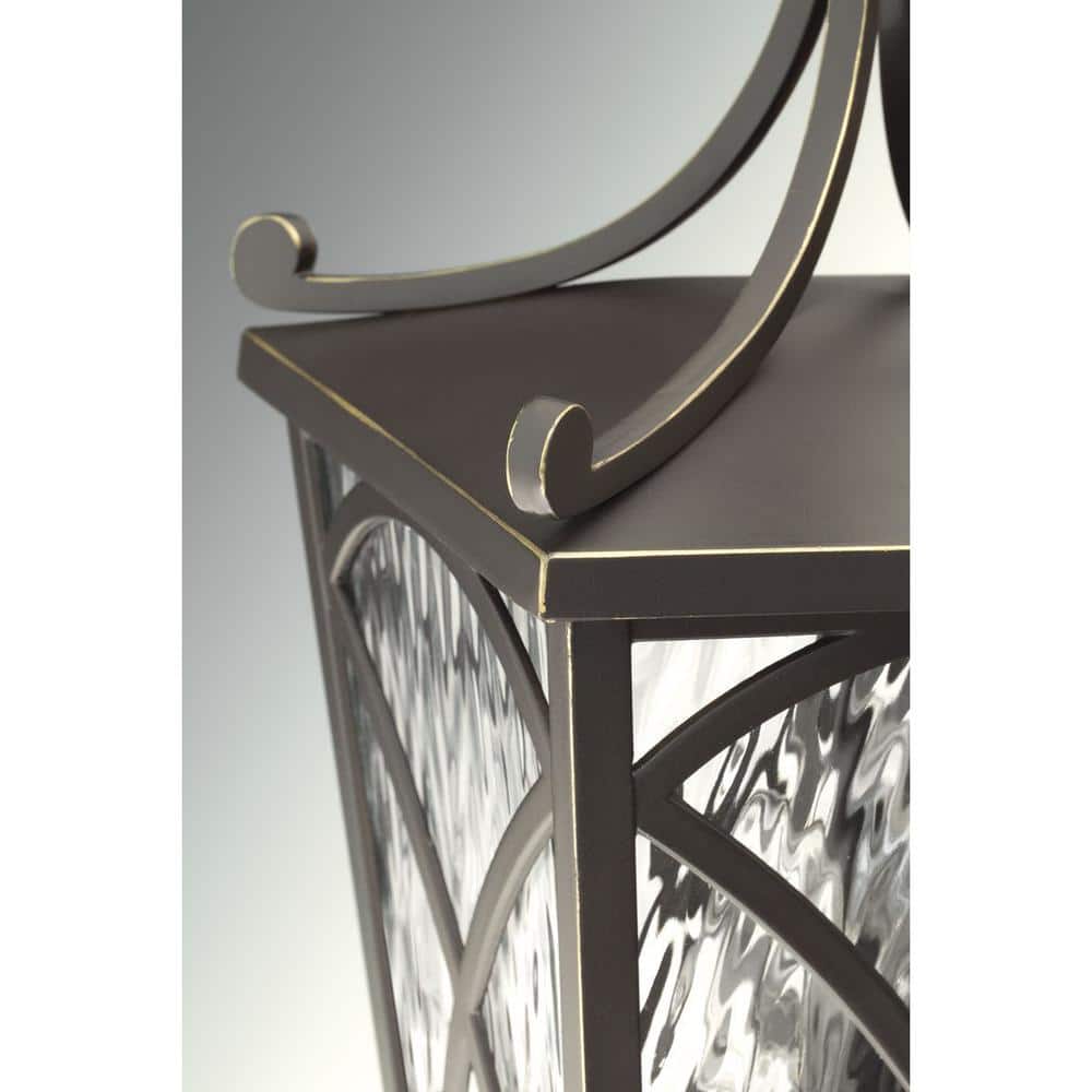 Cadence Oil Rubbed Bronze Outdoor Wall Lantern with Clear Glass