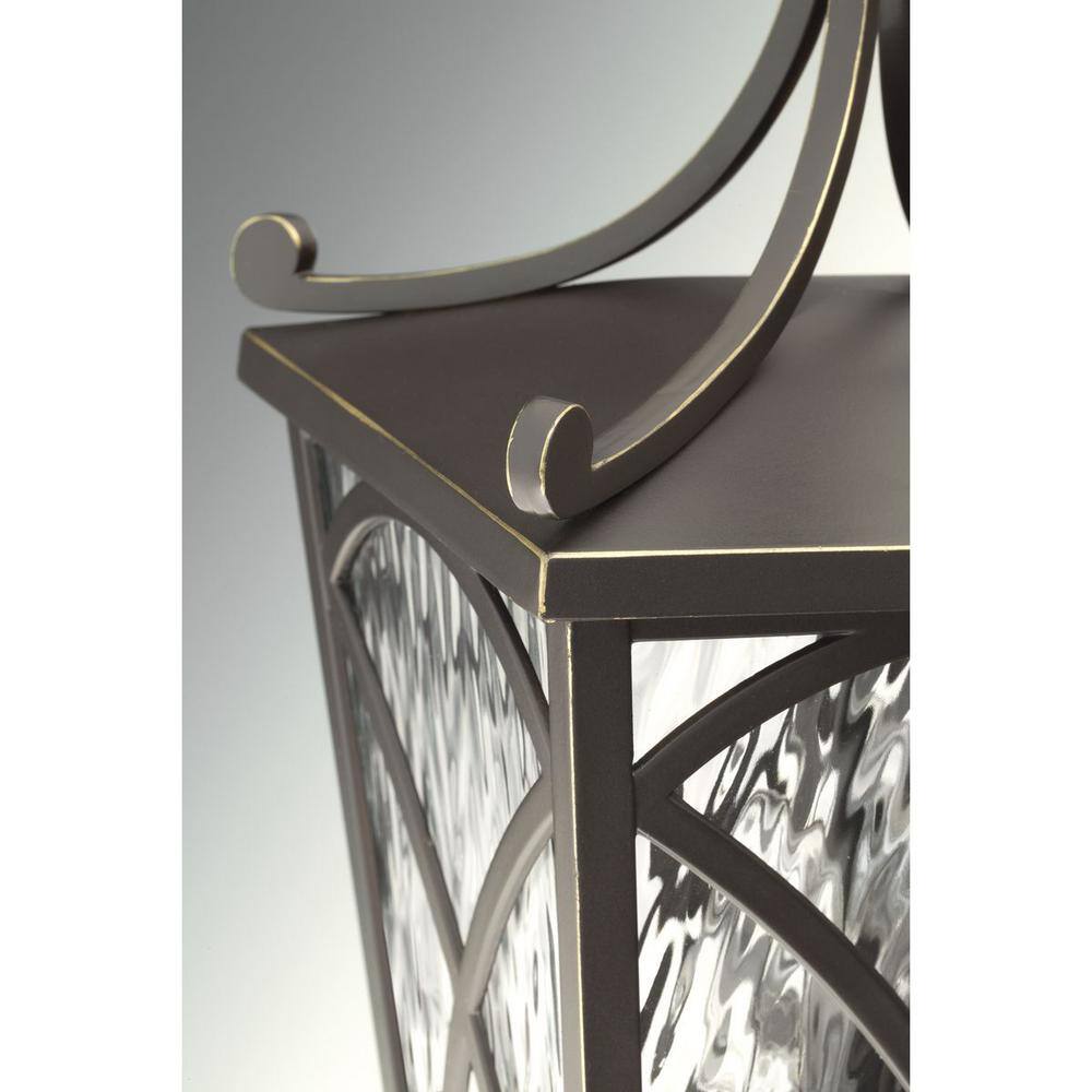 Cadence Oil Rubbed Bronze 3-Light Outdoor Wall Lantern Sconce