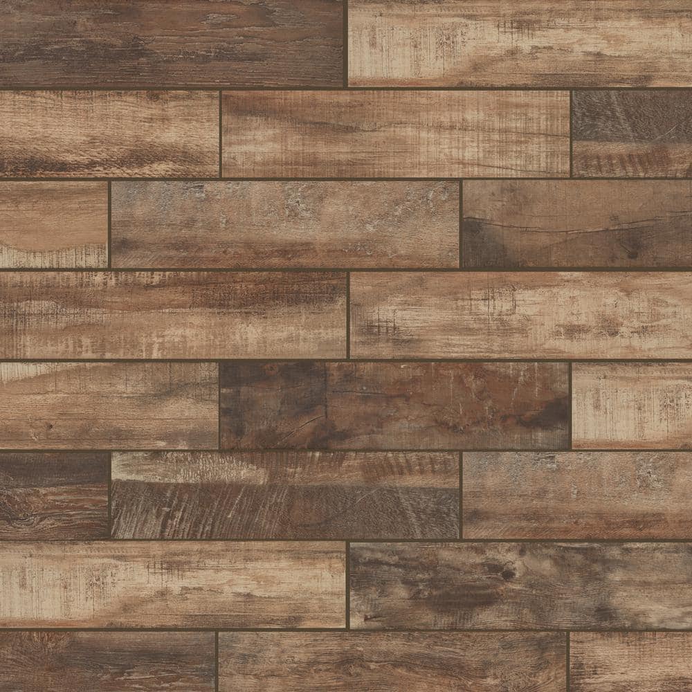 Wind River Beige 6 in. x 24 in. Matte Porcelain Floor and Wall Tile Sample (0.93 sq. ft./Piece) price history on PriceWatchPro
