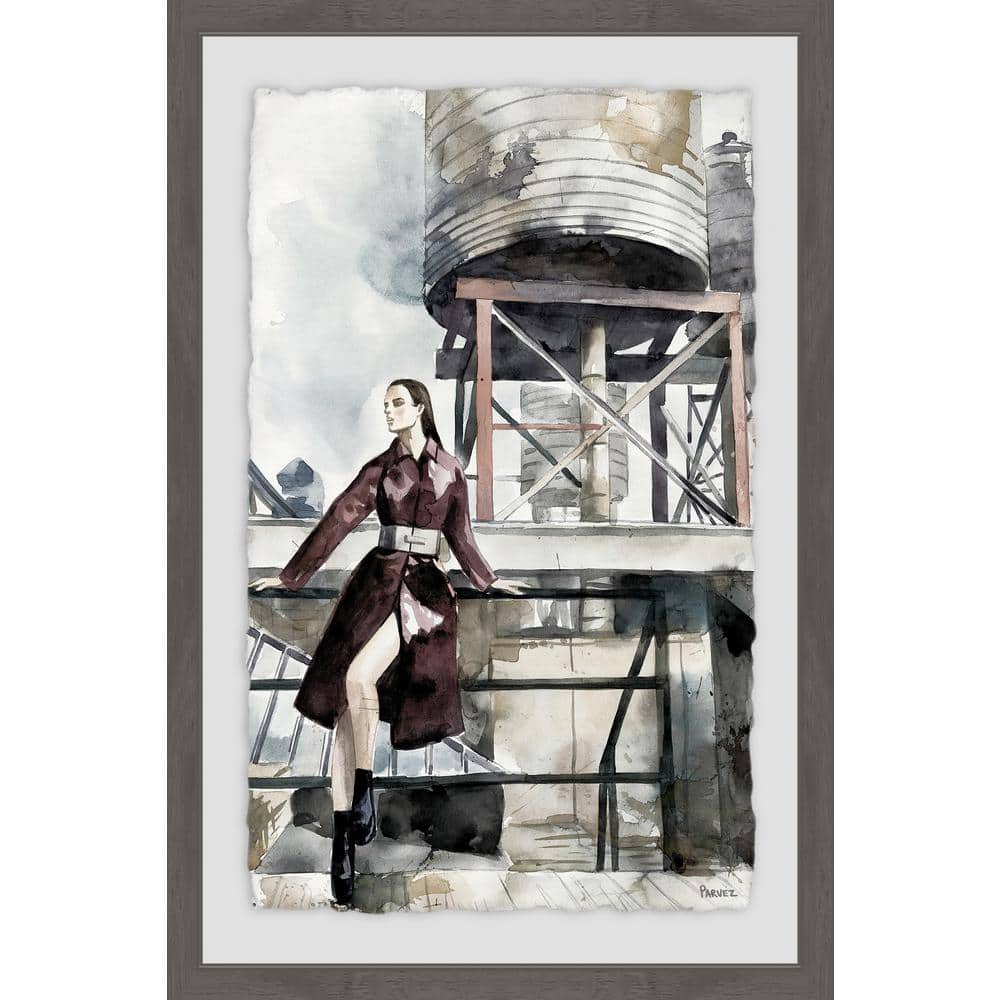 30 in. H x 20 in. W Urban Chic Fashion by Parvez Taj Framed Wall Art