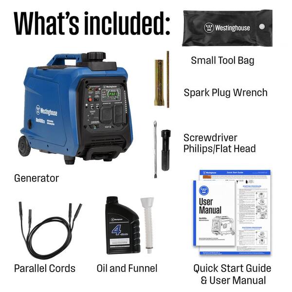 Westinghouse 5,000Watt Dual Fuel Gas and Propane Powered Portable