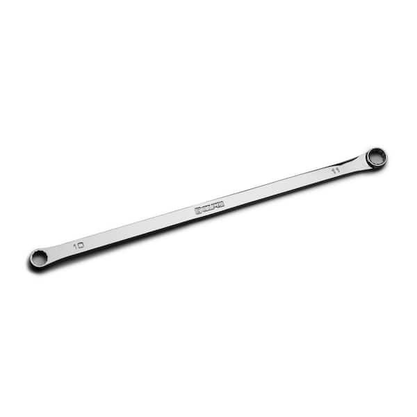 10 mm x 11 mm 0-Degree Offset Extra-Long Box End Wrench