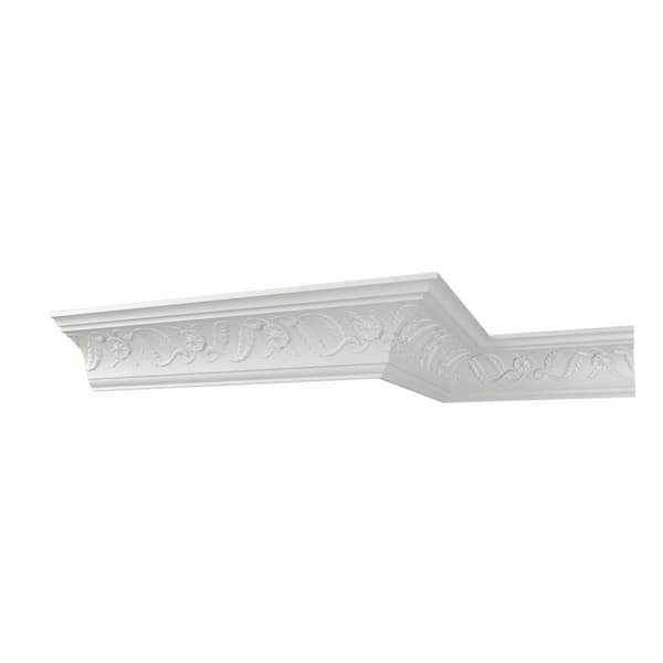McKinney 4 in. D x 5.625 in. W x 96 in. L Polyurethane Crown Moulding