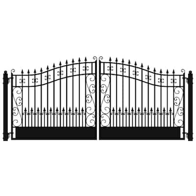gothic metal fence