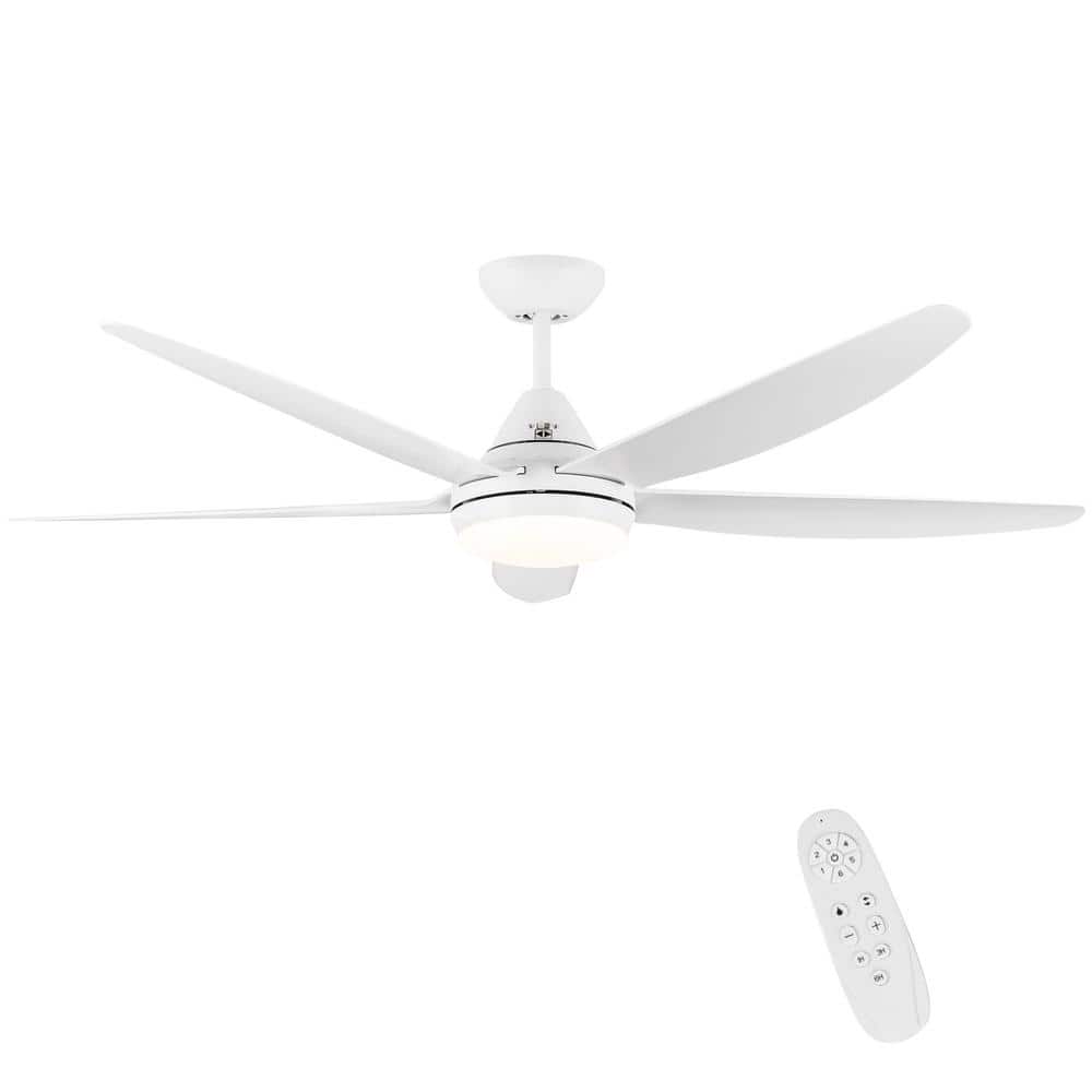 Etokfoks 56 In Intergrated LED Indoor 6Speed Smart Ceiling Fan