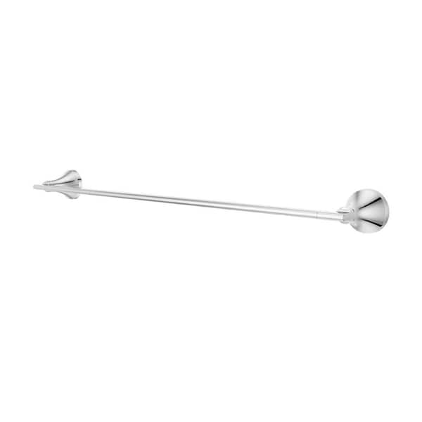 Vedra 24 in. Wall Mounted Towel Bar in Polished Chrome