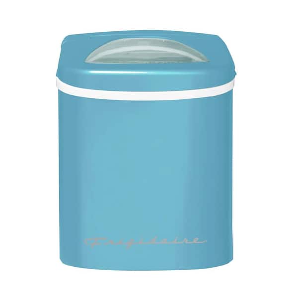 Photo 1 of 26 lbs. Portable Counter Top Ice Maker in Blue