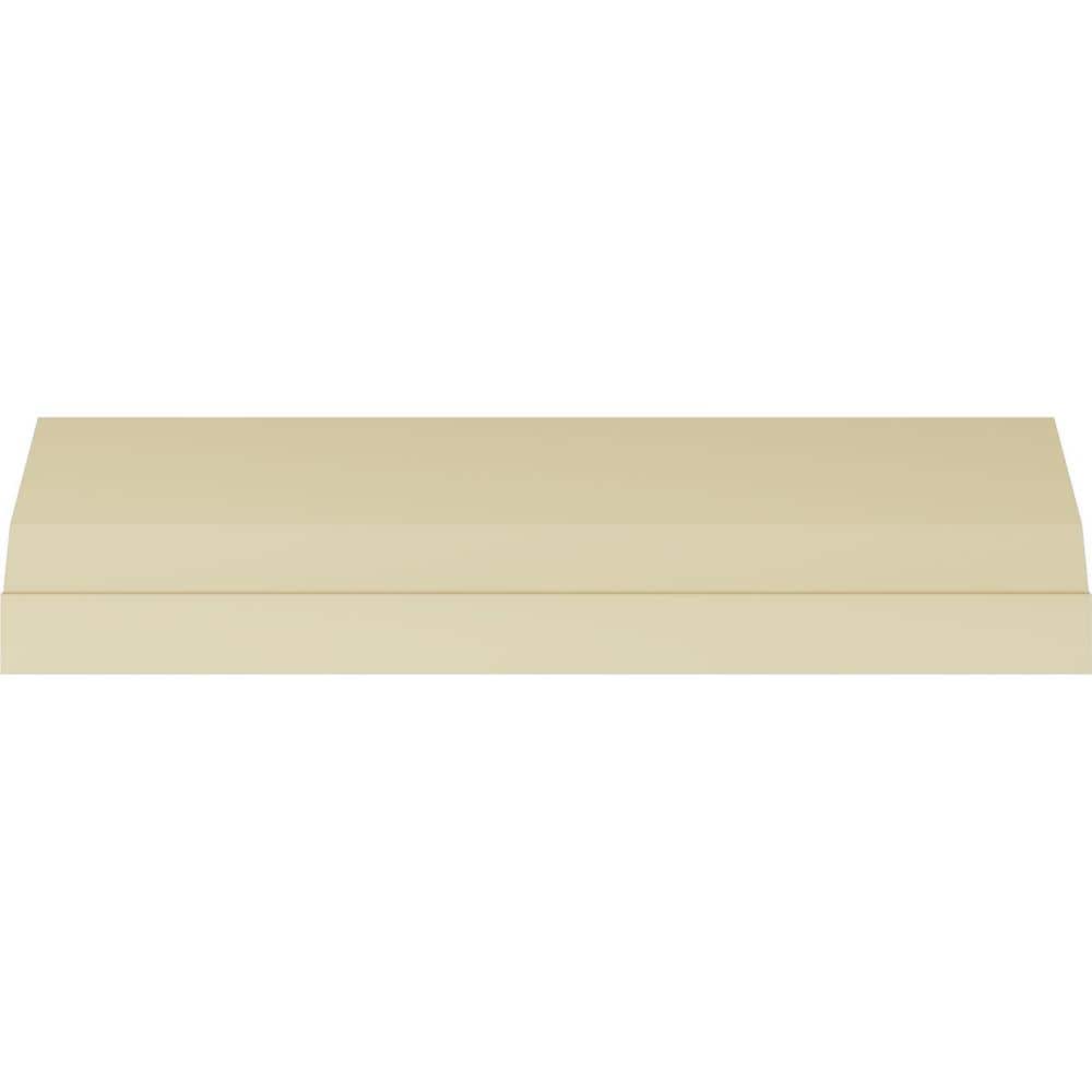 4 3/8"H x 2 7/8"P x 5 1/4"F x 94 1/2"L, (2" Repeat) Heaton Crown Moulding
