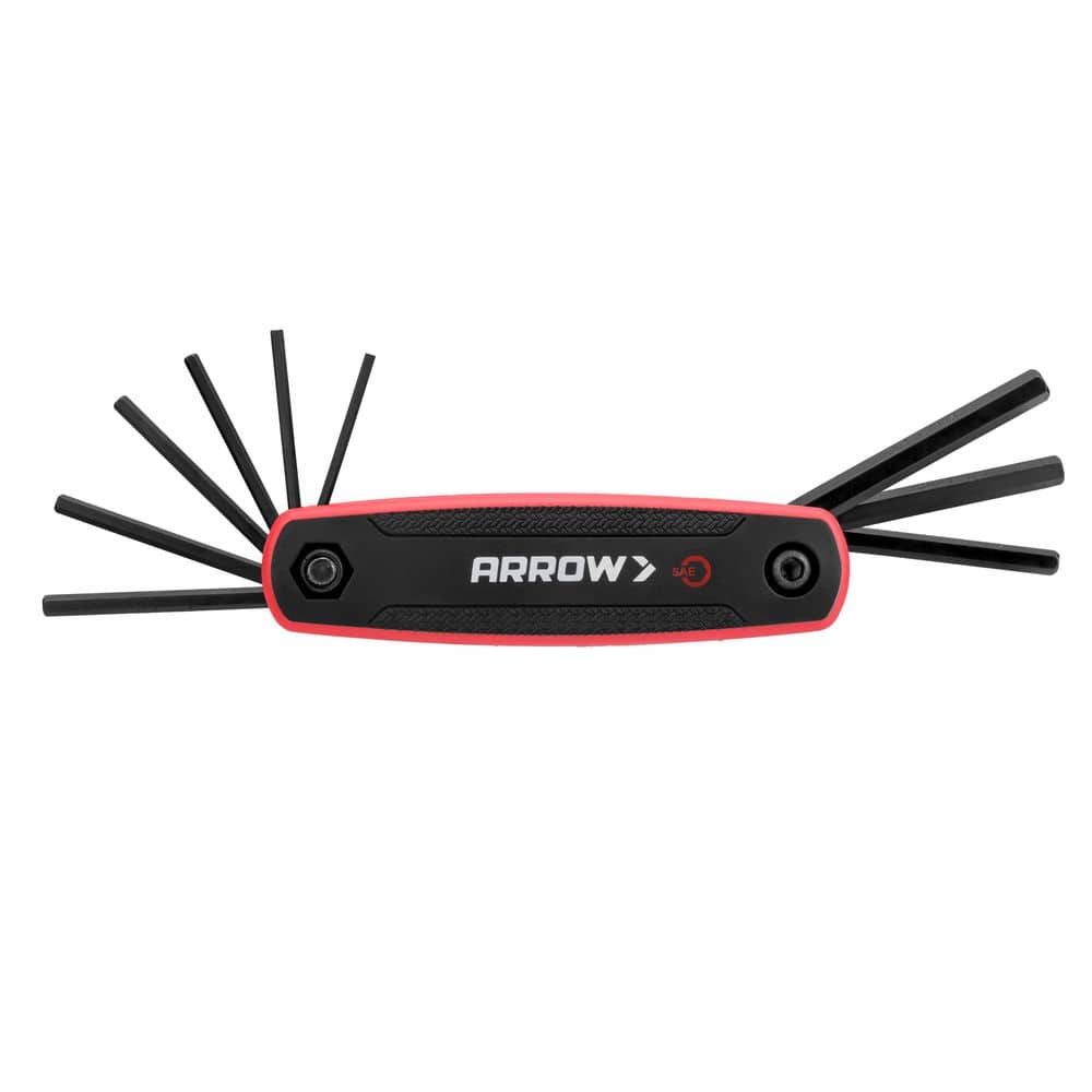 Arrow Folding Hex Key Set with Metric Measurements-(8 Pieces) price history on PriceWatchPro