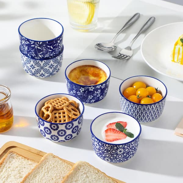 Vajillas Completas 12 Personas MALACASA Juego De 12 Cuencos Mini