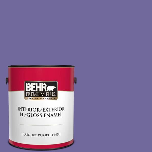 BEHR Ultra 1 gal. #630B-7 Pandora Semi-Gloss Enamel Exterior Paint & Primer