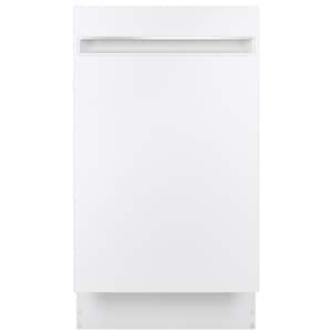 18 in. White Top Control ADA Dishwasher with Stainless Steel Tub and 47 dBA