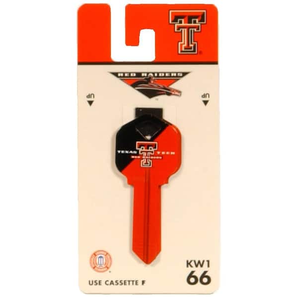 Hillman #66 NCAA Texas Tech Red Raiders Key Blank