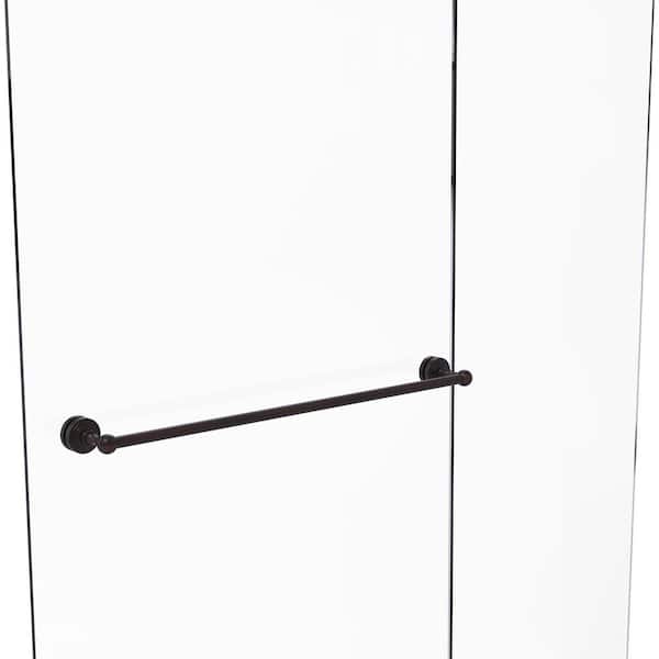 Waverly Place Collection 30 in. Over-the-door Single Towel Bar in Venetian Bronze