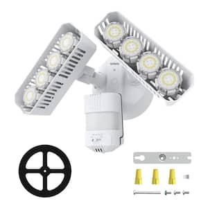 SANSI 45-Watt 6000 Lumens 5000K White Outdoor Integrated LED Flood Light  01-04-001-024501 - The Home Depot