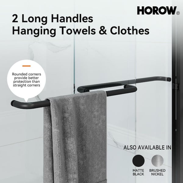 48 in. L x 32 in. W x 72 in. H Alcove Shower Kit with Sliding Semi Frameless Shower Door and Shower Pan