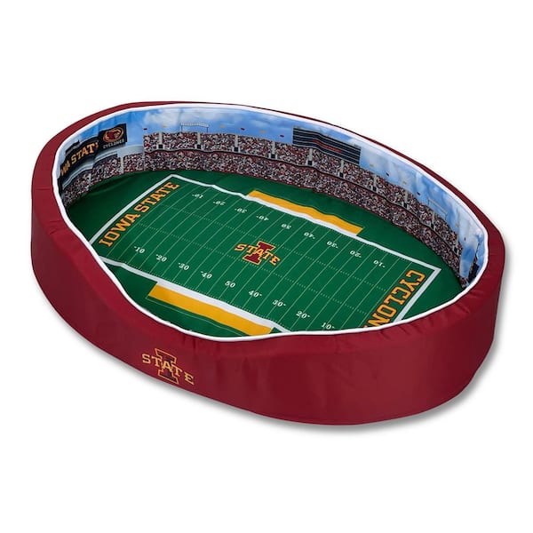 StadiumSpot Iowa State University M Football Stadium Pet Bed