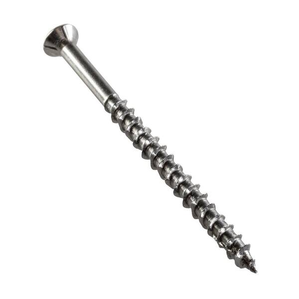 Marine Grade 316 Stainless Steel Deck Screws – #10 X 3