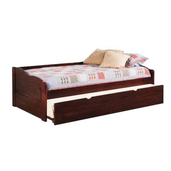 Ruskin Cherry Twin Daybed with Trundle and Care Kit