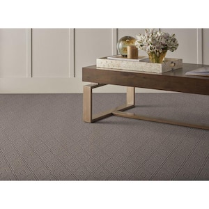 Perfection Oyster Custom Area Rug with Pad