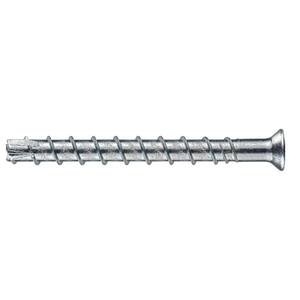 1/4 in. x 2 in. Kwik Hus EZ Countersunk Screw Anchor for Concrete and Masonry (100-Piece)
