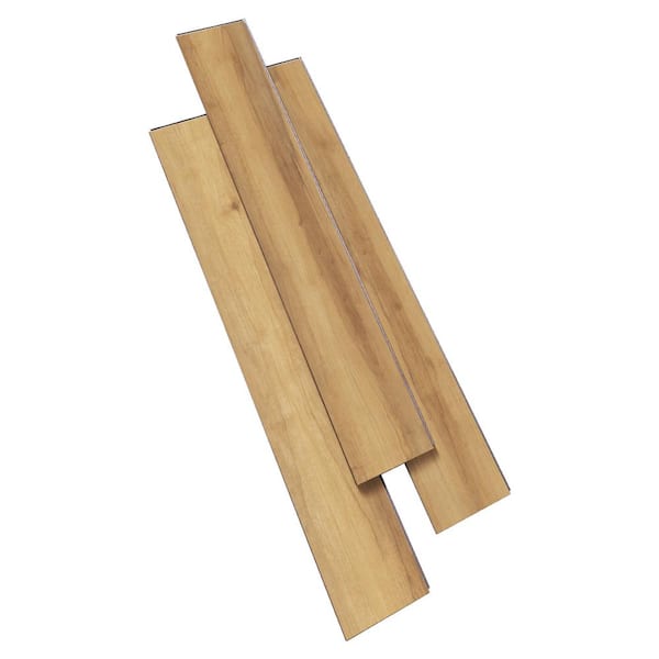 Sparta Mound Maple 22 MIL x 7.1 in. W x 48 in. L Click Lock Waterproof Luxury Vinyl Plank Flooring (19.1 sq. ft./case)