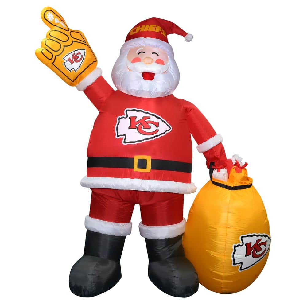 Logo Brands Kansas City Chiefs 7-ft Inflatable in the Sports Inflatables  department at