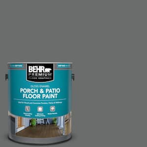 1 gal. #770F-5 Dark Ash Gloss Enamel Interior/Exterior Porch and Patio Floor Paint