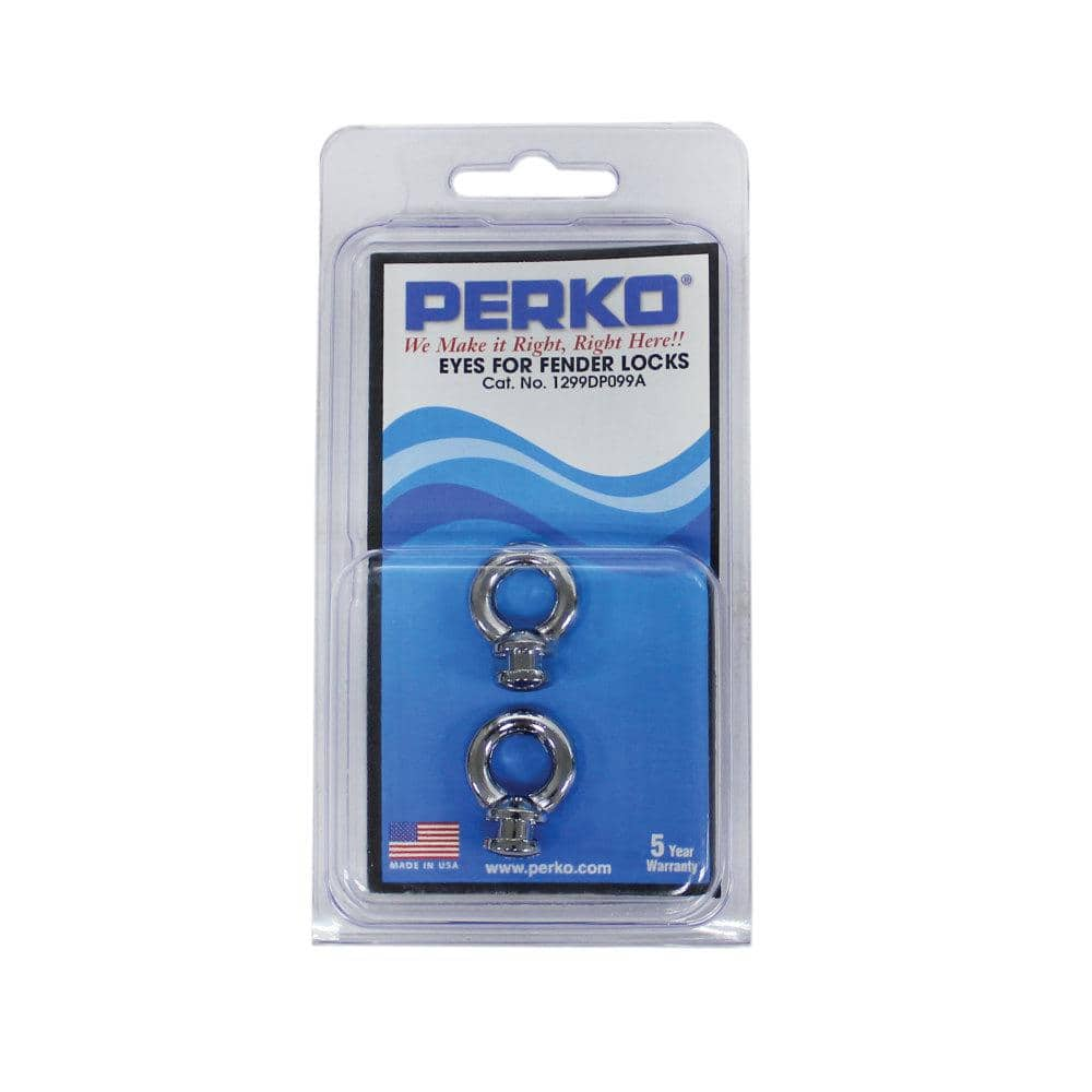 Perko Fender Lock, Chrome Plated