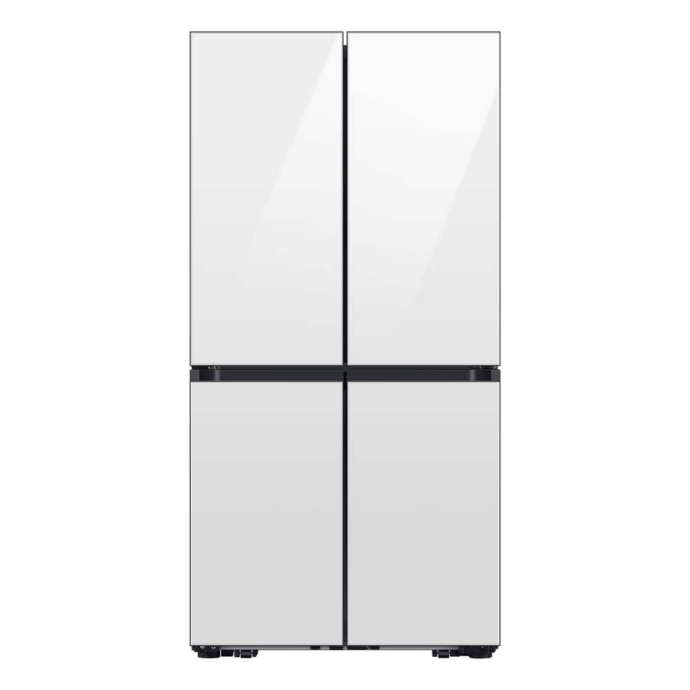 Bespoke 4-Door Flex Refrigerator 29 cu. ft. in Custom Panel-Ready with Beverage Center