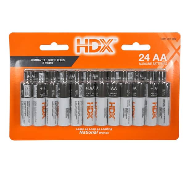 HDX AA 24-Pack PDQ Ultra Digital