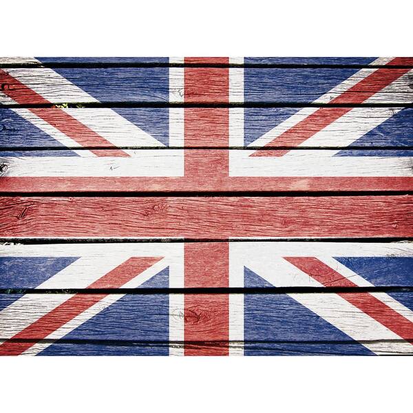 Brewster Red Union Jack Kitchen Panel Wall Decal