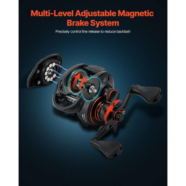 SKYSHALO Rod and Fishing Reel Combo 6 Plus 1 BB System 7.0:1 Gear Ratio Cork Handle, Ceramic Guides, IM7 Carbon Fiber Baitcasting SKYSHALO Rod and Fishing Reel Combo 6 Plus 1 BB System 7.0:1 Gear Ratio Cork Handle, Ceramic Guides, IM7 Carbon Fiber Baitcasting
