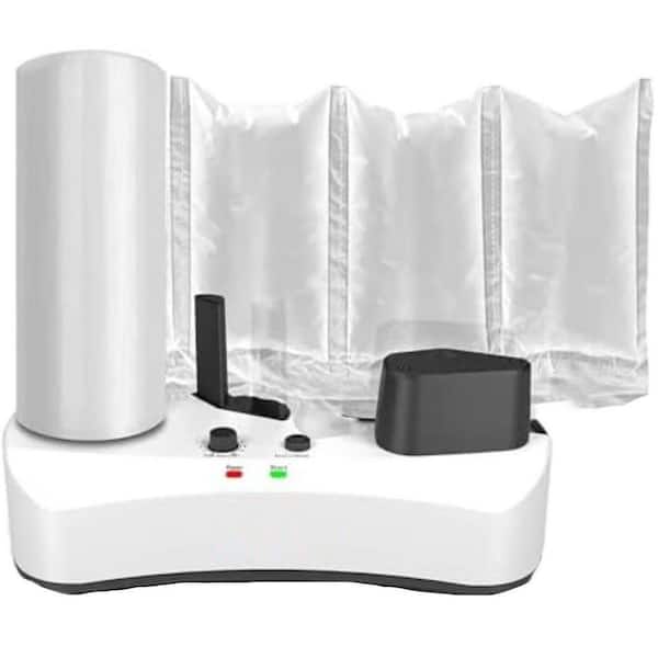 110V Air Cushion Machine Portable Air Pillow Maker Includes 100m Free Film Roll Efficient Inflation High Compatibility