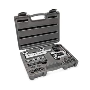 Double Flaring & Bubble Flaring Tool Set with Storage Case (18-Piece)