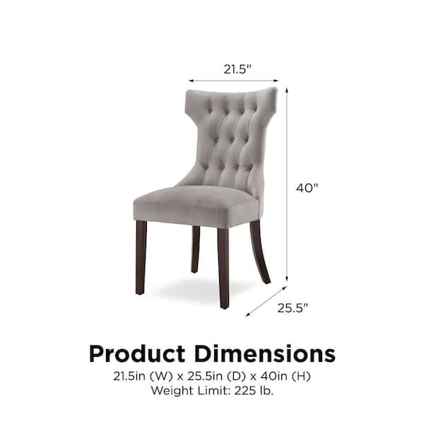 Dorel Living Clairborne Taupe, How Strict Are Weight Limits On Dining Chairs
