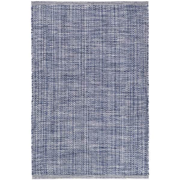 Fusion Handwoven Blue 3 ft. x 8 ft. Outdoor Runner Rug