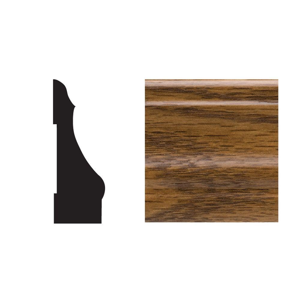 UPC 070673689000 product image for 5445 9/16 in. x 2-1/4 in. x 7 ft. PVC Composite Colonial Highlands Oak Casing | upcitemdb.com