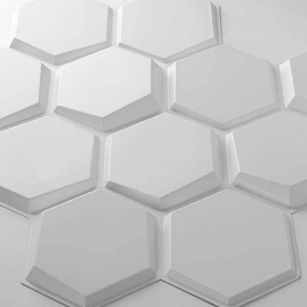 Art3d Multiple Color Faux Leather Tiles 3D Wall Panels Hexagonal Mosaic  Wall Tiles Acoustic Panel Soundproofing Tile (20-Pack) A12hd024P20 - The  Home Depot